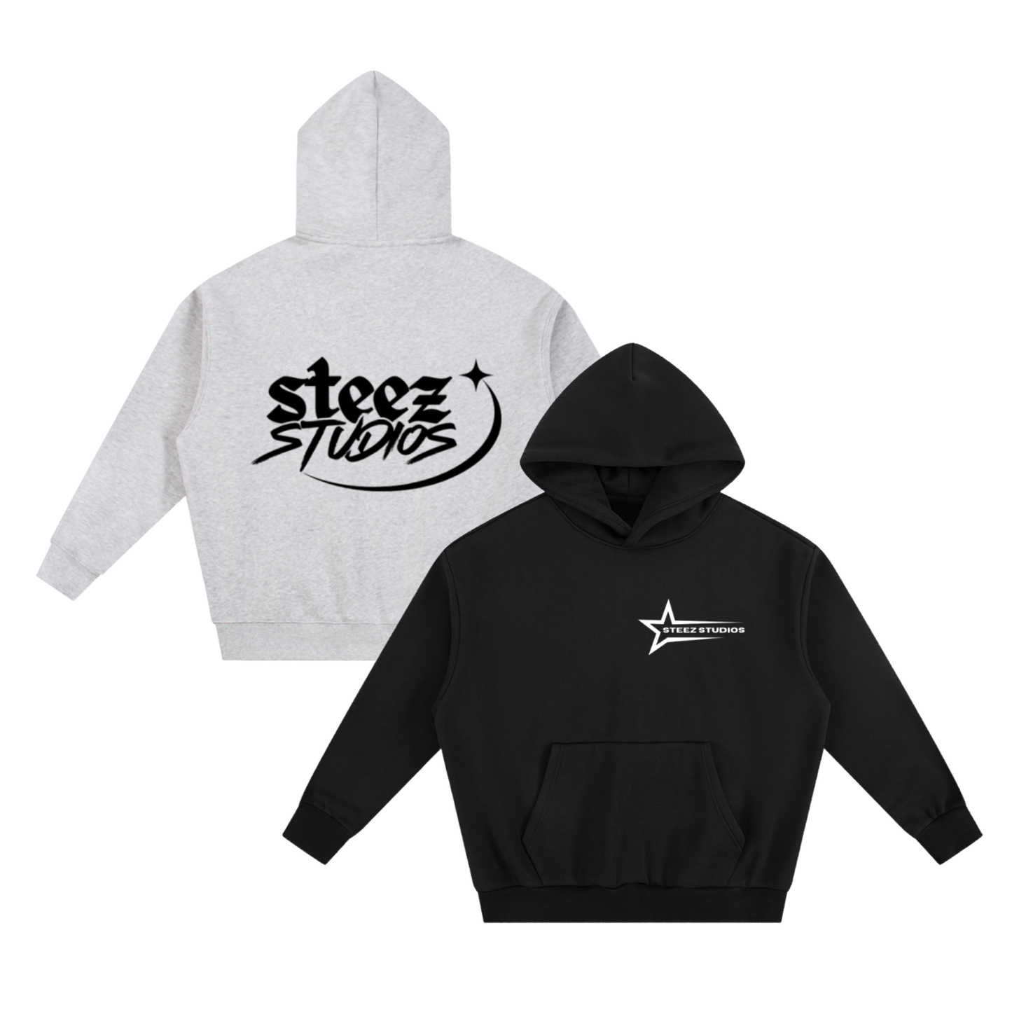 "STREET STEEZ" FLEECE HOODIE