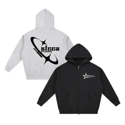 "COSMIC STEEZ" ZIP-UP HOODIE