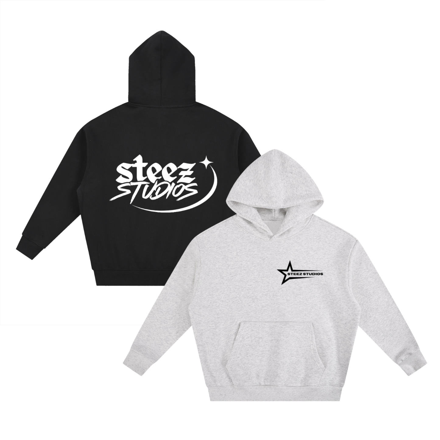 "STREET STEEZ" FLEECE HOODIE