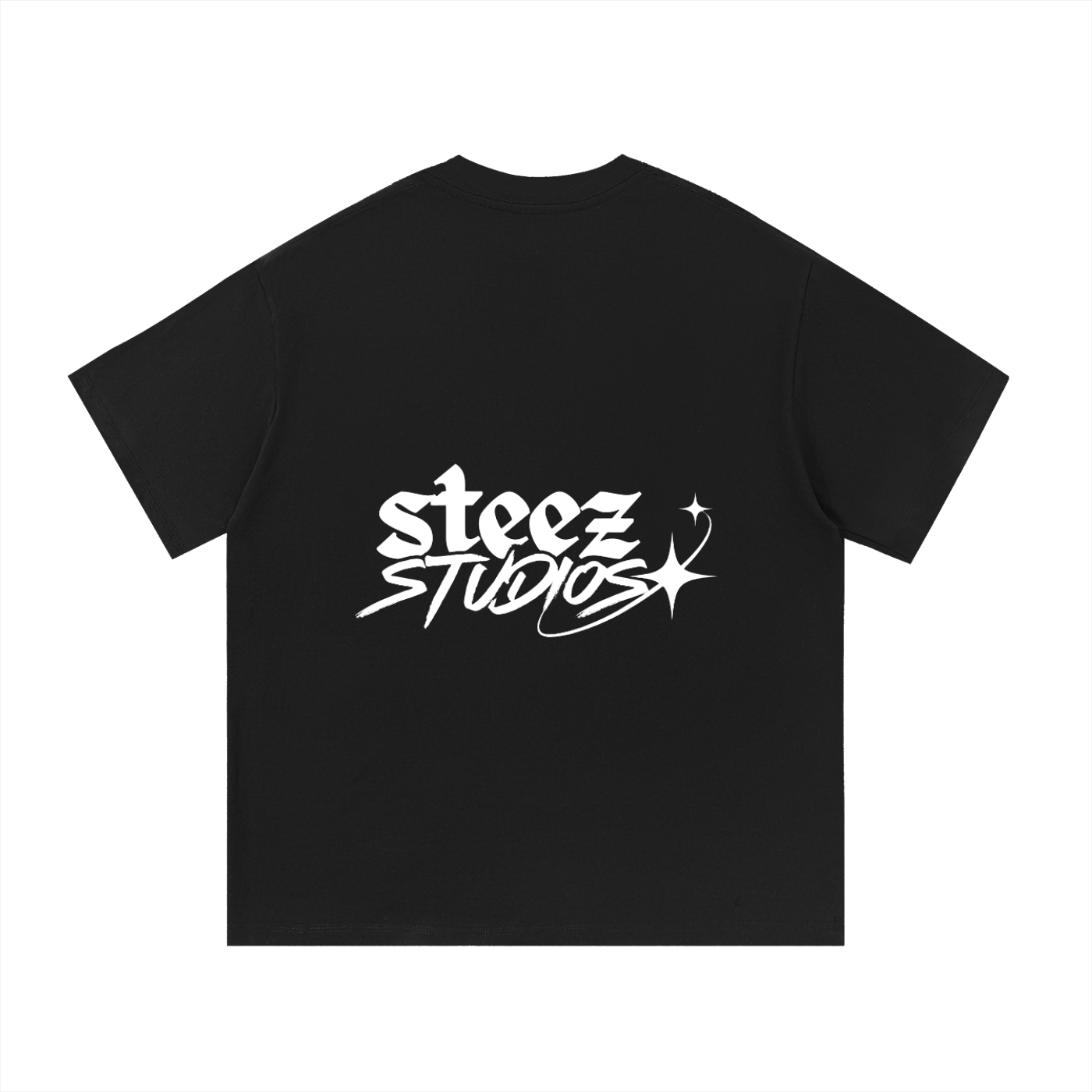 “STREET STEEZ” Black Tshirt