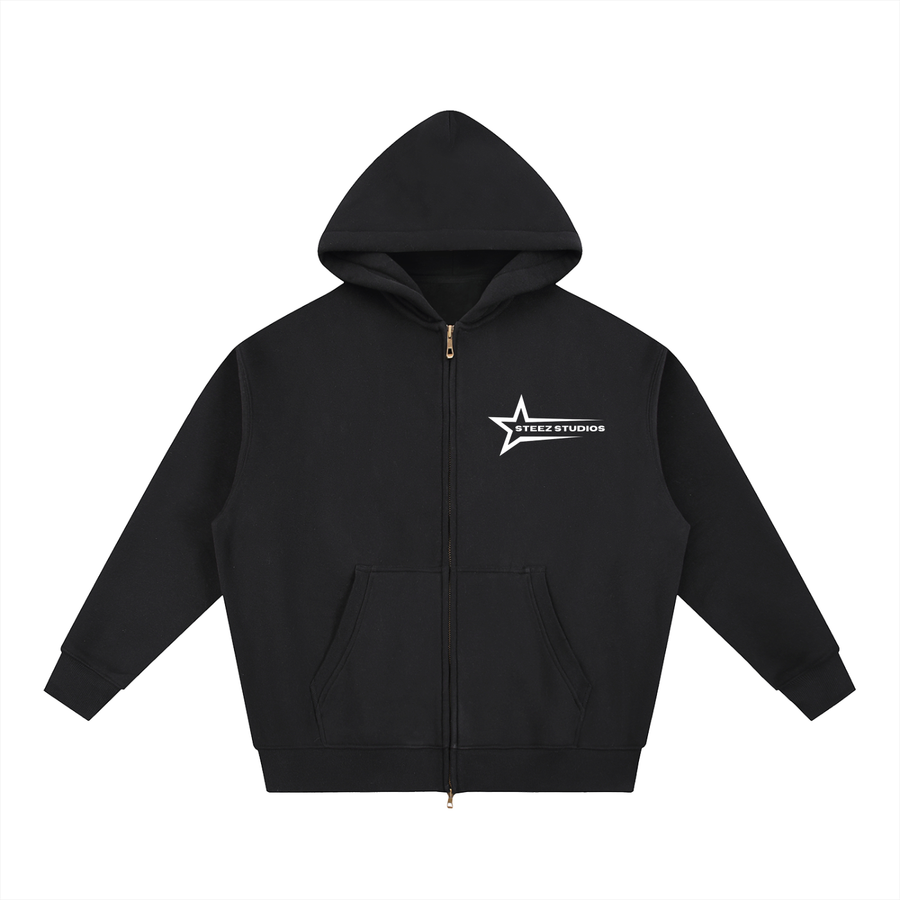 "COSMIC STEEZ" ZIP-UP HOODIE