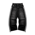 STEEZ LIGHT WASH BAGGY DENIM