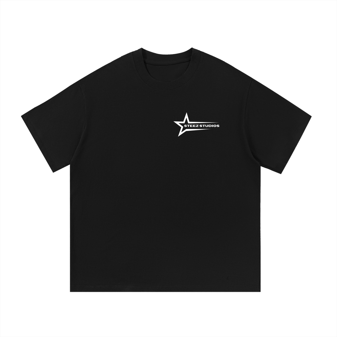 “STREET STEEZ” Black Tshirt